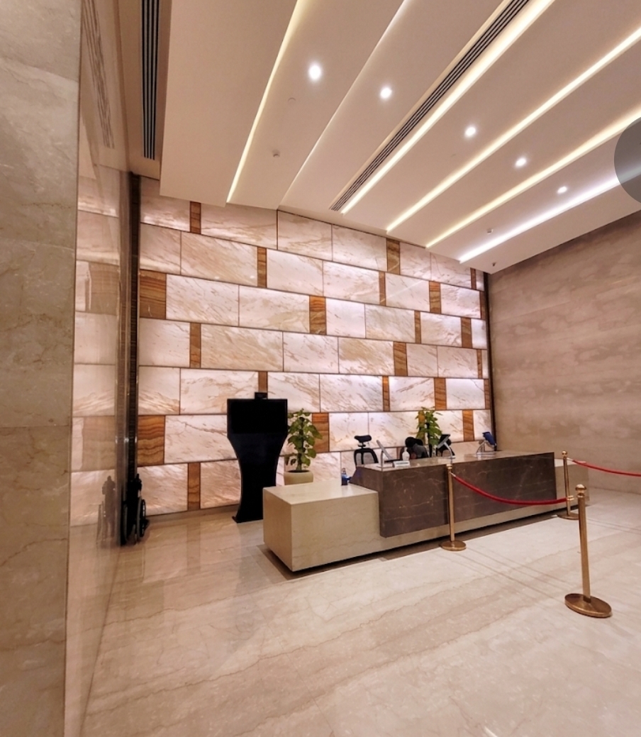 Corporate Office Reception & Lift Lobby